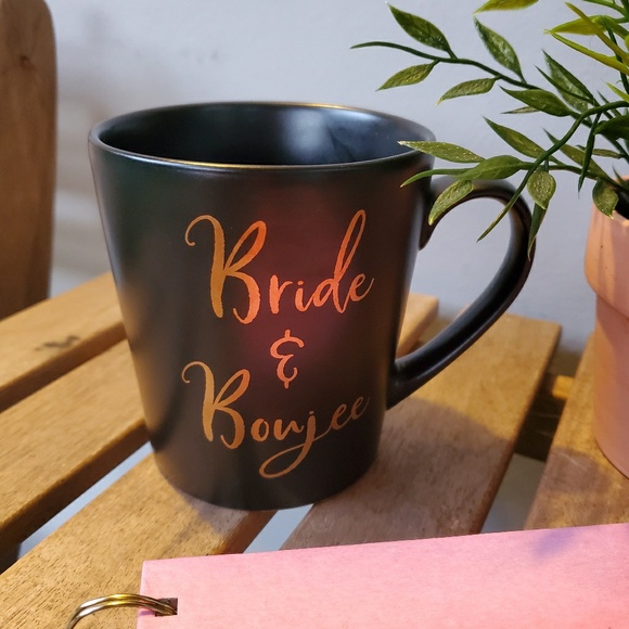 Bride & Boujee by Austin & Ash Black and gold Mug - Picture 2 of 4